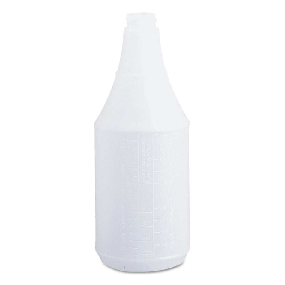 Boardwalk Emboss Spray Bottle-Empty Spray Bottle Boardwalk� HDPE Clear 24 oz.