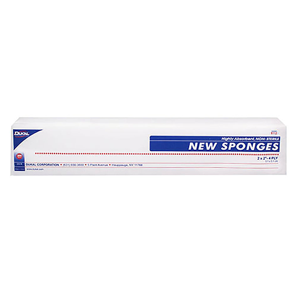 Dukal� Nonwoven Sponge, 2 x 2 Inch, 4-Ply-Nonwoven Sponge Dukal� 2 X 2 Inch 4-Ply NonSterile 200 per Pack