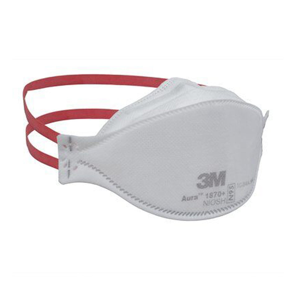 3M� Aura� Particulate Respirator / Surgical Mask-Particulate Respirator / Surgical Mask 3M� Aura� Medical N95 ASTM F1862 Elastic Strap One Size Fits Most