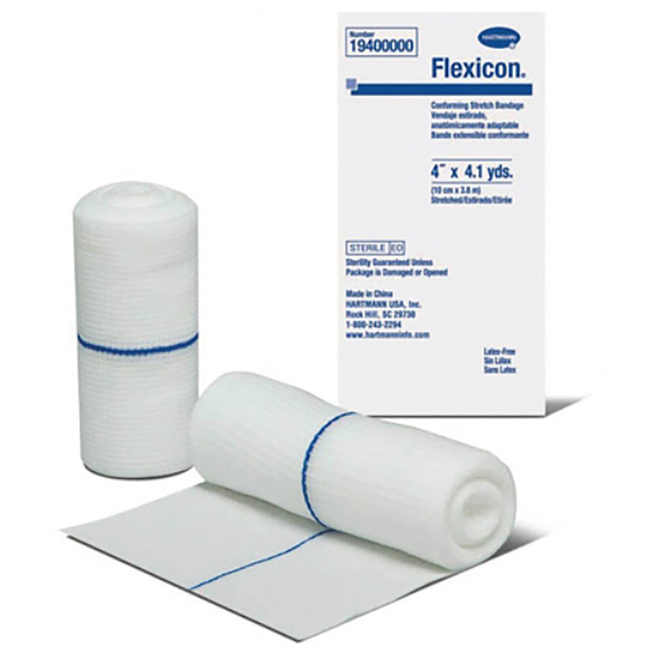 Flexicon� Sterile Conforming Bandage, 4 Inch x 4-1/10 Yard, 1-Ply-Conforming Bandage Flexicon� 4 Inch X 4-1/10 Yard 1-Ply Sterile 1 per Pack