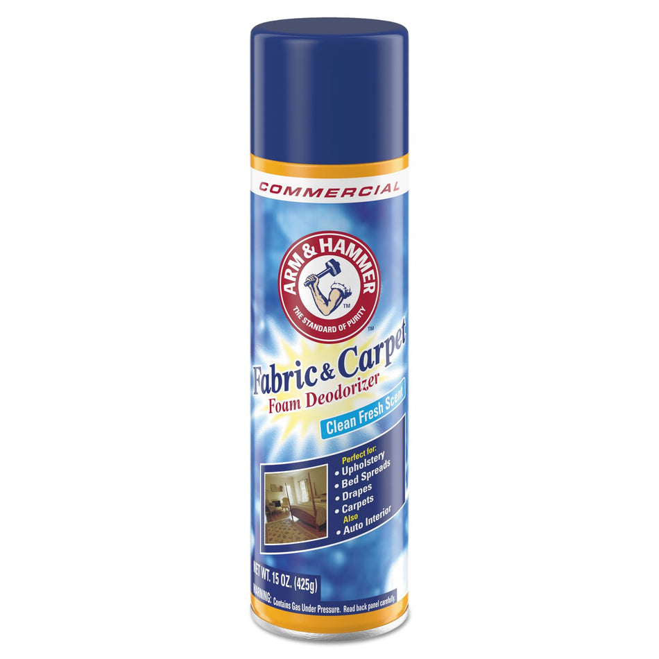 Arm & Hammer� Carpet / Fabric Deodorizor-Deodorizer Arm & Hammer� Foaming 15 oz. Can Fresh Scent