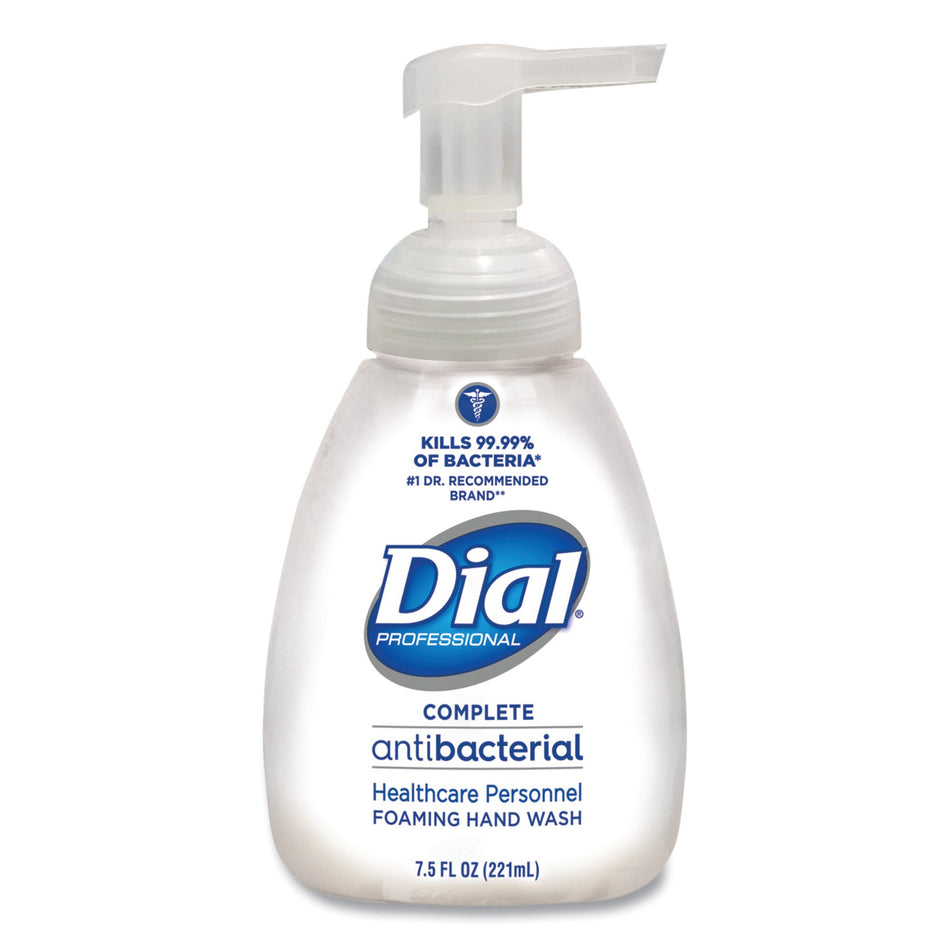 Dial� Complete Antibacterial Soap-Antibacterial Soap Dial� Professional Complete Foaming 7.5 oz. Pump Bottle Original Scent