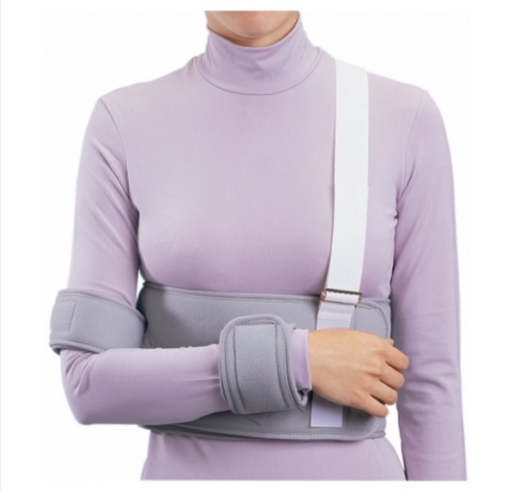 ProCare� Arm Shoulder / Arm Immobilizer, One Size Fits Most-Shoulder / Arm Immobilizer PROCARE� One Size Fits Most Fiber Laminate Contact Closure Left or Right Arm