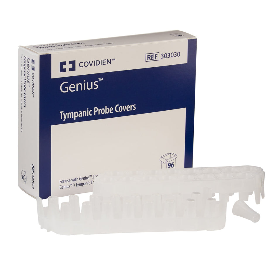 Covidien Genius� 2 Tympanic Thermometer Probe Cover-Tympanic Thermometer Probe Cover Genius� For use with Genius� 2 Tympanic Thermometer 96 per Box