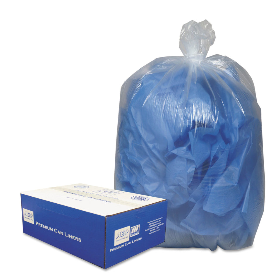 Lagasse Trash Bag-Trash Bag Classic Clear 10 gal. Clear LLDPE 0.60 mil 23 X 24 Inch Star Seal Bottom Coreless Roll