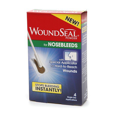 WoundSeal� Hemostatic Agent for Nosebleeds-Hemostatic Agent WoundSeal� 4 per Box