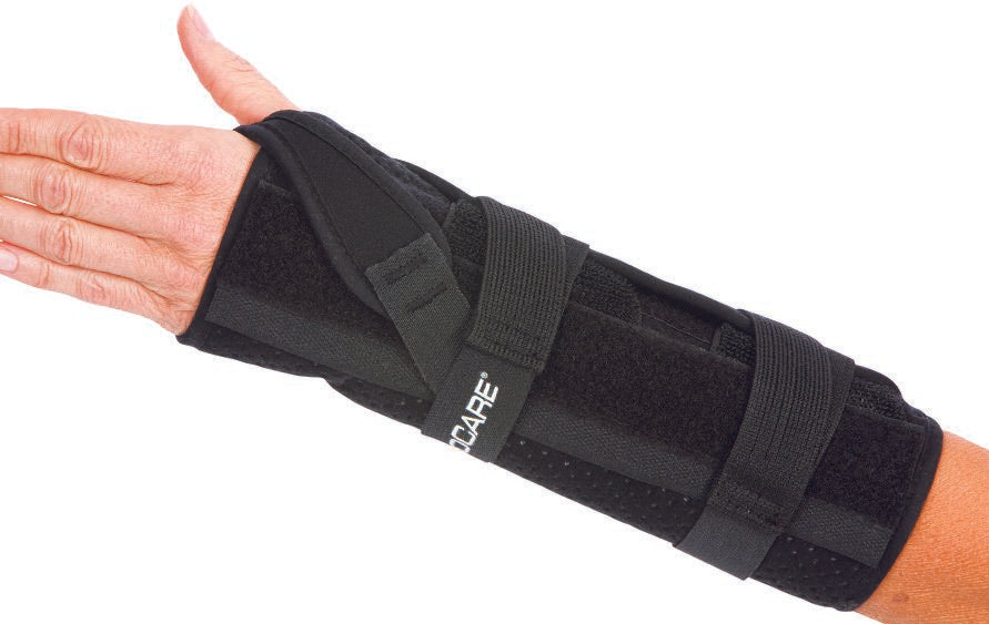 Quick-Fit� Right Wrist / Forearm Brace, Extra Large-Wrist / Forearm Brace ProCare� Quick-Fit� Aluminum / Foam / Nylon Right Hand Black X-Large