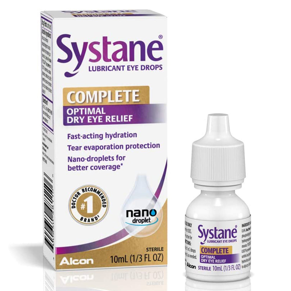 Systane� Complete Eye Lubricant, 10-mL Bottle-Eye Lubricant Systane� Complete 10 mL Eye Drops