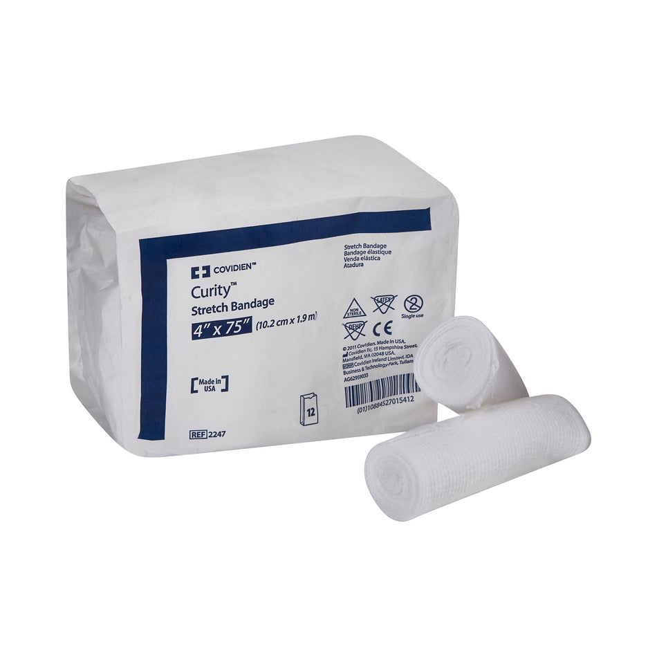 Curity� Conforming Bandage, 4 x 75 Inch, 1-Ply-Conforming Bandage Curity� 4 X 75 Inch 1-Ply NonSterile 12 per Pack