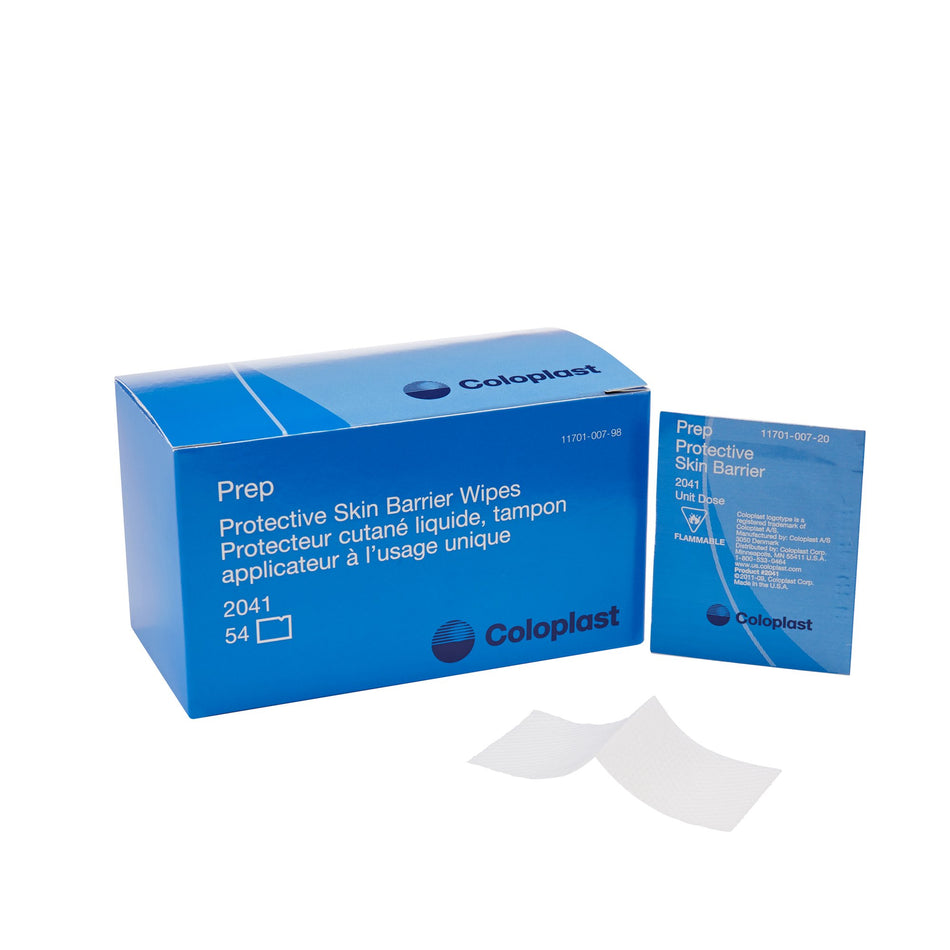 Coloplast Prep� Skin Barrier Wipe-Skin Barrier Wipe Coloplast� Prep� 50 to 75% Strength Propan-2-ol Individual Packet NonSterile