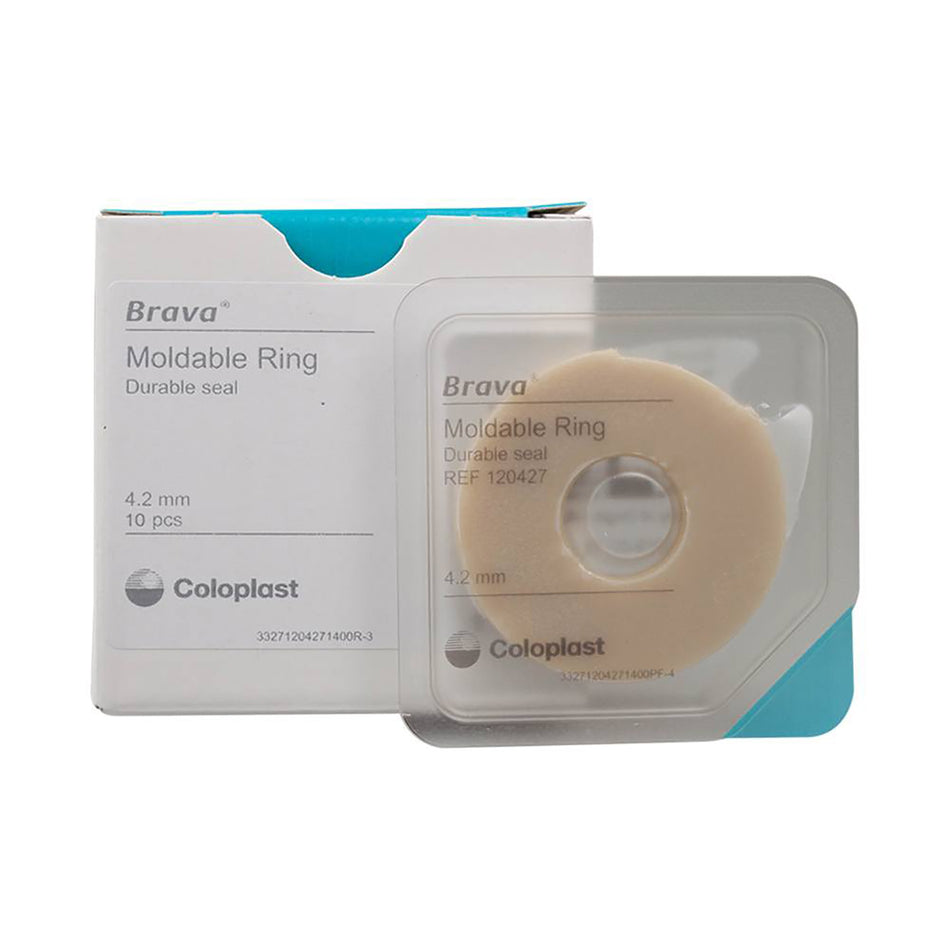 Coloplast Brava Ostomy Ring, Moldable, Durable, Alcohol-Free, 4.2 mm-Skin Barrier Ring Brava� Thick