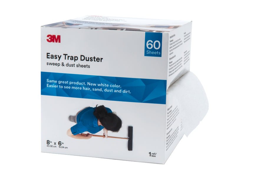 3M Easy Trap Sweeping and Dusting Sheets, Recycled Content-Sweep and Dust Sheets 3M� Easy Trap� Recycled Content