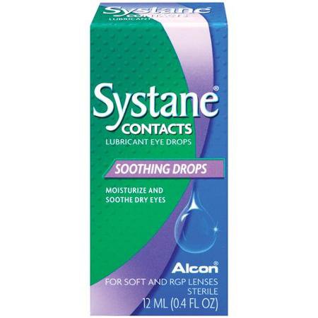 Systane� Contacts Eye Lubricant-Eye Lubricant Systane� Contacts 0.4 oz. Eye Drops