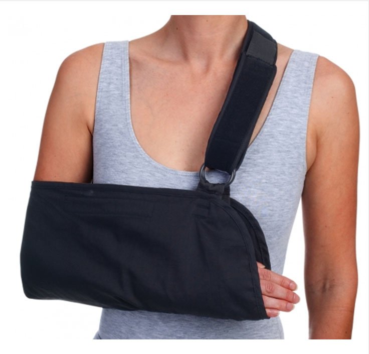 ProCare� Arm Sling-Arm Sling Procare� O-Ring / Hook and Loop Strap Closure One Size Fits Most