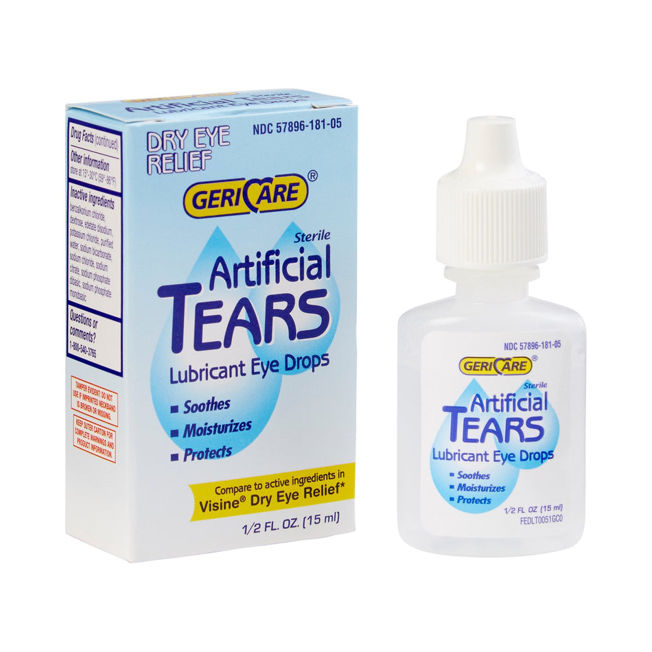 Geri-Care Eye Lubricant Eye Drops-Eye Lubricant Geri-Care� 0.5 oz. Eye Drops