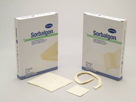 Sorbalgon� Alginate Dressing, 4 x 4 Inch-Alginate Dressing Sorbalgon� 4 X 4 Inch Square