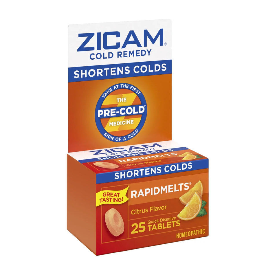 Zicam Cold Remedy RapidMelts Tablets Citrus-Cold and Sinus Relief