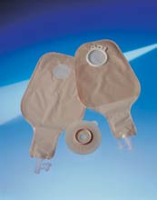 Assura� Two-Piece Drainable Transparent, 50 mm Length,-Ileostomy Pouch Assura� Two-Piece System 2 Inch Length 1/2 to 2 Inch Stoma Drainable