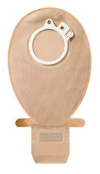 SenSura� Click Wide Two-Piece Drainable Opaque Filtered Ostomy Pouch, 10� Inch Length, 40 mm Flange-"Ostomy Pouch SenSura� Click Wide Two-Piece System 10-1/2 Inch Length, Midi Drainable"