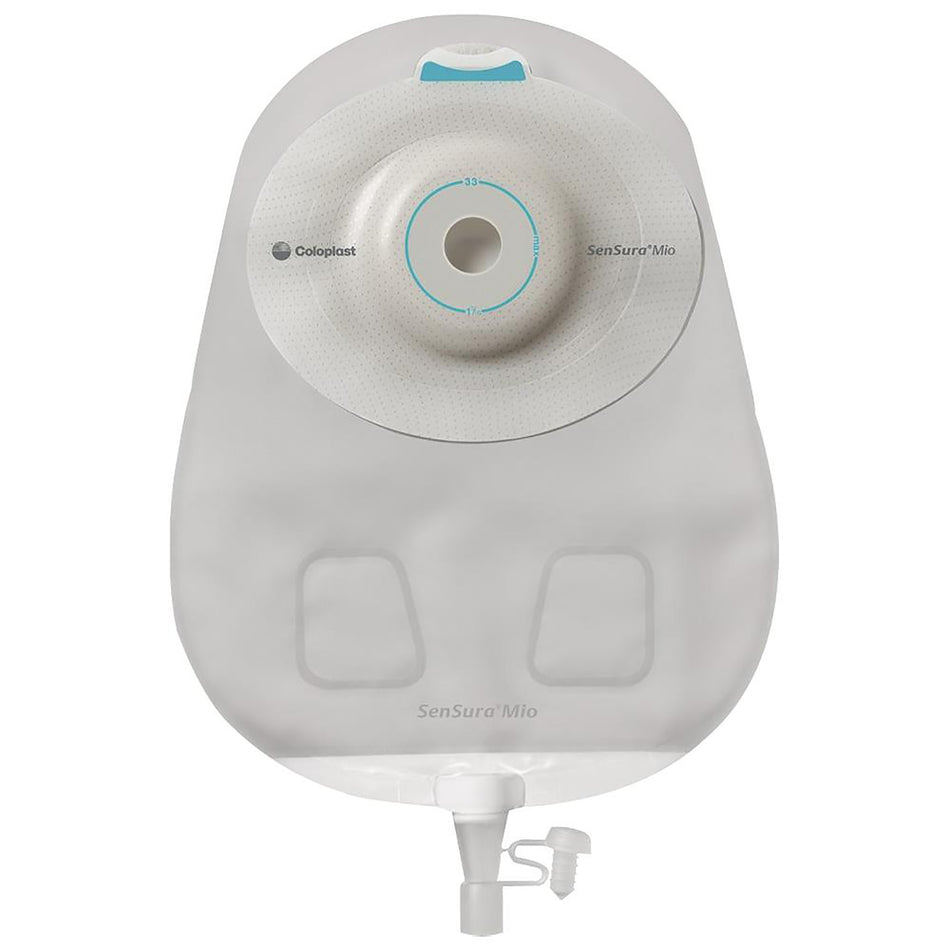 SenSura� Mio Convex One-Piece Drainable Transparent Urostomy Pouch, 10� Inch Length, 1-Inch Stoma-"Urostomy Pouch SenSura� Mio Convex One-Piece System 10-1/2 Inch Length, Maxi Convex Light, Pre-Cut 1 Inch Stoma Drainable"