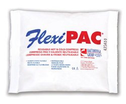 FlexiPac� Hot / Cold Therapy Pack, 8 x 14 Inch-Hot / Cold Pack FlexiPac� General Purpose 8 X 14 Inch Plastic / Gel Reusable