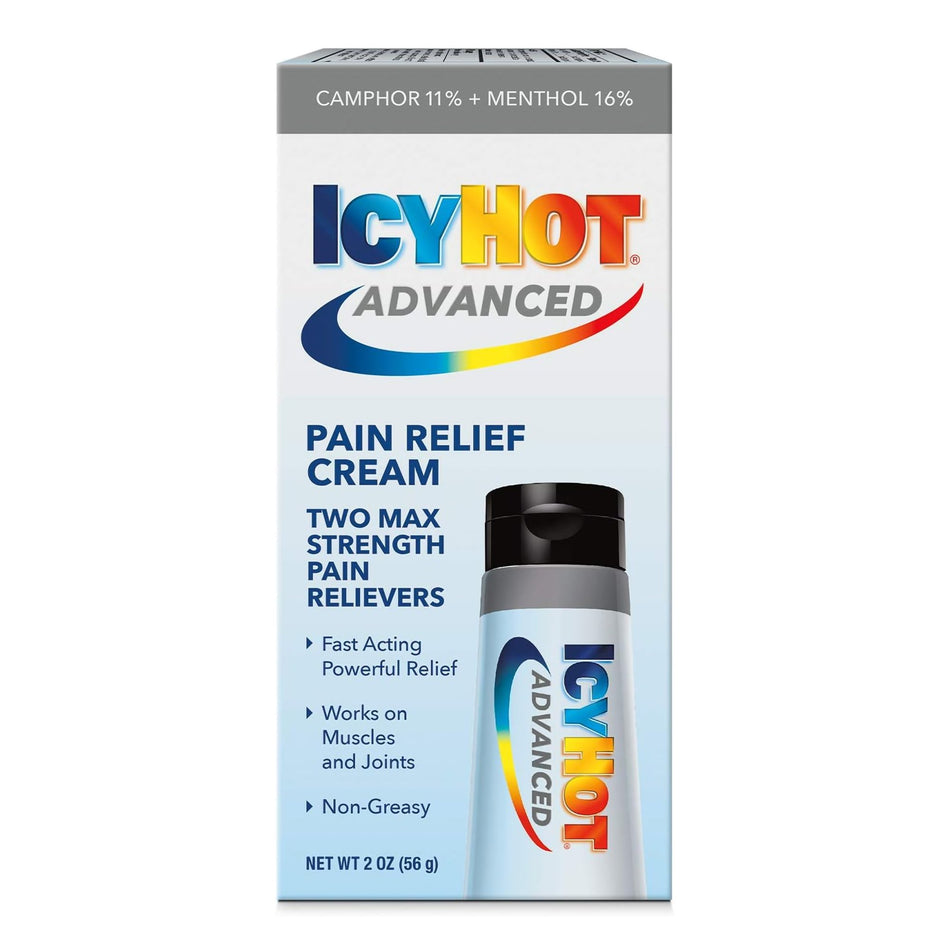 Icy Hot Advanced Relief Pain Relief Cream-Topical Pain Relief Icy Hot� Cream 2 oz.