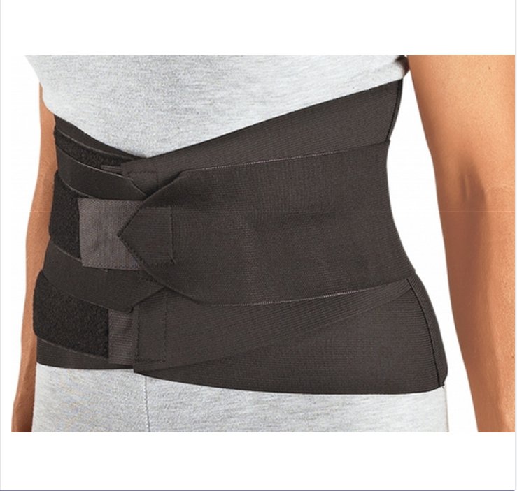 Procare� Lumbar Sacral Support, Large-Back Support ProCare� Large Hook and Loop Closure 39 to 45 Inch Waist or Hip Circumference 9 Inch Height Adult