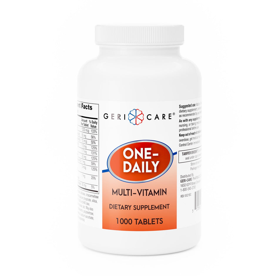 Geri-Care� One-Daily Multivitamin Supplement-"Multivitamin Supplement Geri-Care� Tablet 1,000 per Bottle"