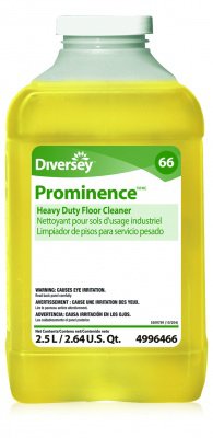 Prominence� HD Floor Cleaner-Floor Cleaner Diversey� Prominence� HD Liquid 2.5 Liter Bottle Citrus Scent J-Fill� Dispensing Systems