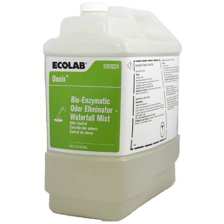 Ecolab� Bio-Enzymatic Oasis Air Freshener, Waterfall Mist Scent, 2.5-gallon jug-Deodorizer Ecolab� Oasis Liquid 2.5 gal. Jug Scented