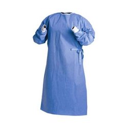 Astound� Reinforced Surgical Gown-Fabric-Reinforced Surgical Gown with Towel Astound� Large Blue Sterile AAMI Level 3 Disposable