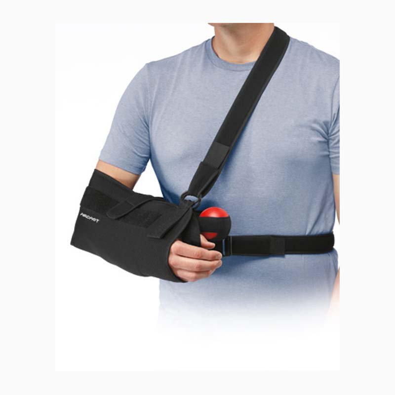 Aircast� Quick-Fit Shoulder Immobilizer, One Size Fits Most-Shoulder Immobilizer Quick-Fit One Size Fits Most Mesh Fabric Hook and Loop Closure With Abduction Pillow Left or Right Shoulder