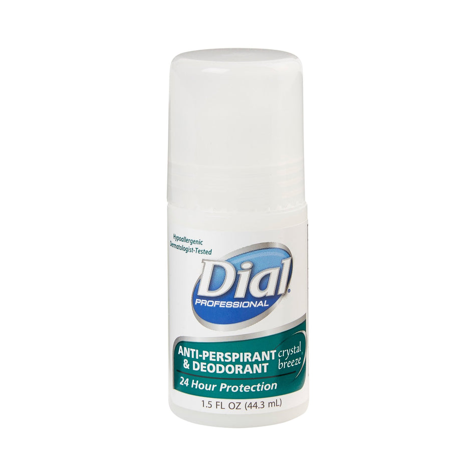 Dial� Antiperspirant / Deodorant, 1.5 oz Roll-On-Antiperspirant / Deodorant Dial� Roll-On 1.5 oz. Crystal Breeze Scent