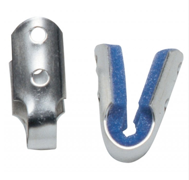 ProCare� Finger Splint, Large-Finger Splint ProCare� Large Without Fastening Blue / Silver