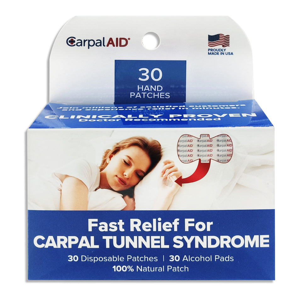 Carpal Aid� Patch Hand-Based Carpal Tunnel Support-Hand-Based Carpal Tunnel Support Carpal AID� Patch Plastic Left or Right Hand Clear One Size Fits Most