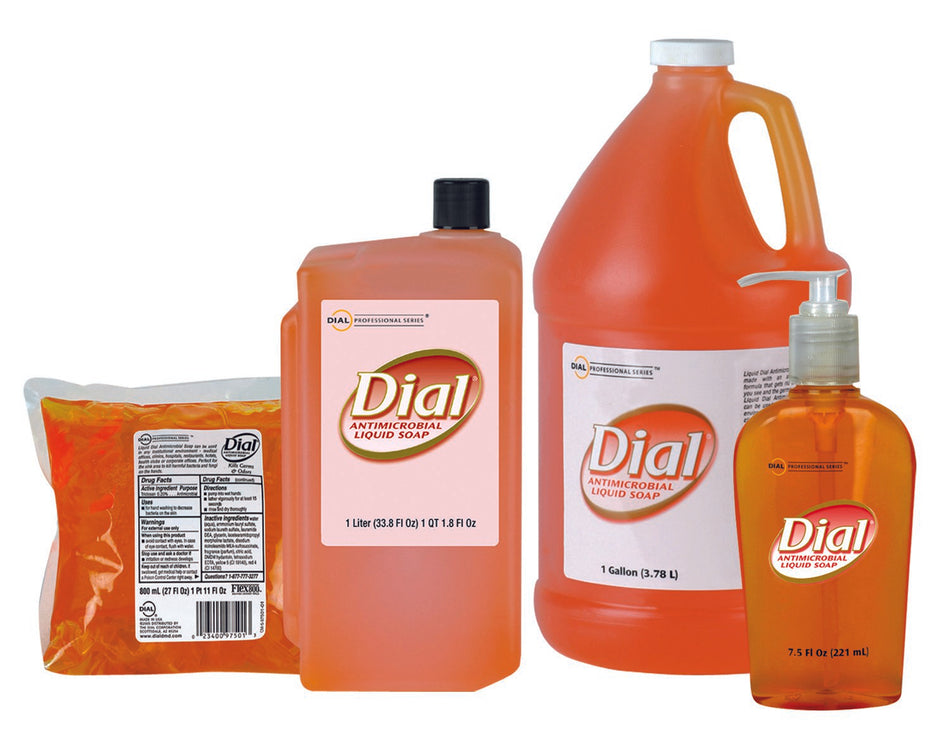 Dial� Antimicrobial Soap 7.5 oz. Pump Bottle-Antimicrobial Soap Dial� Professional Liquid 7.5 oz. Pump Bottle Floral Scent