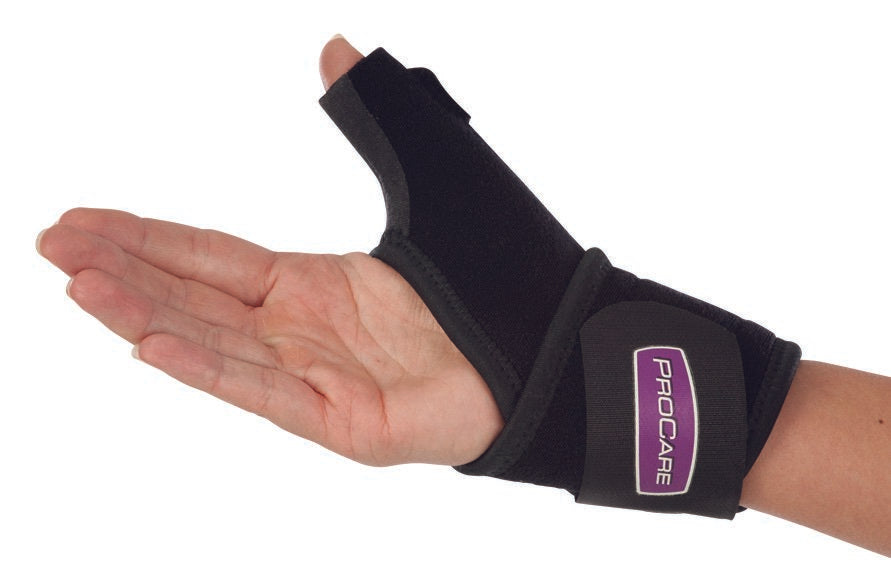 ProCare� Universal Thumb-O-Prene� Thumb Support, One Size Fits Most-Thumb Support Universal Thumb-O-Prene� One Size Fits Most Hook and Loop Closure Left or Right Hand Black