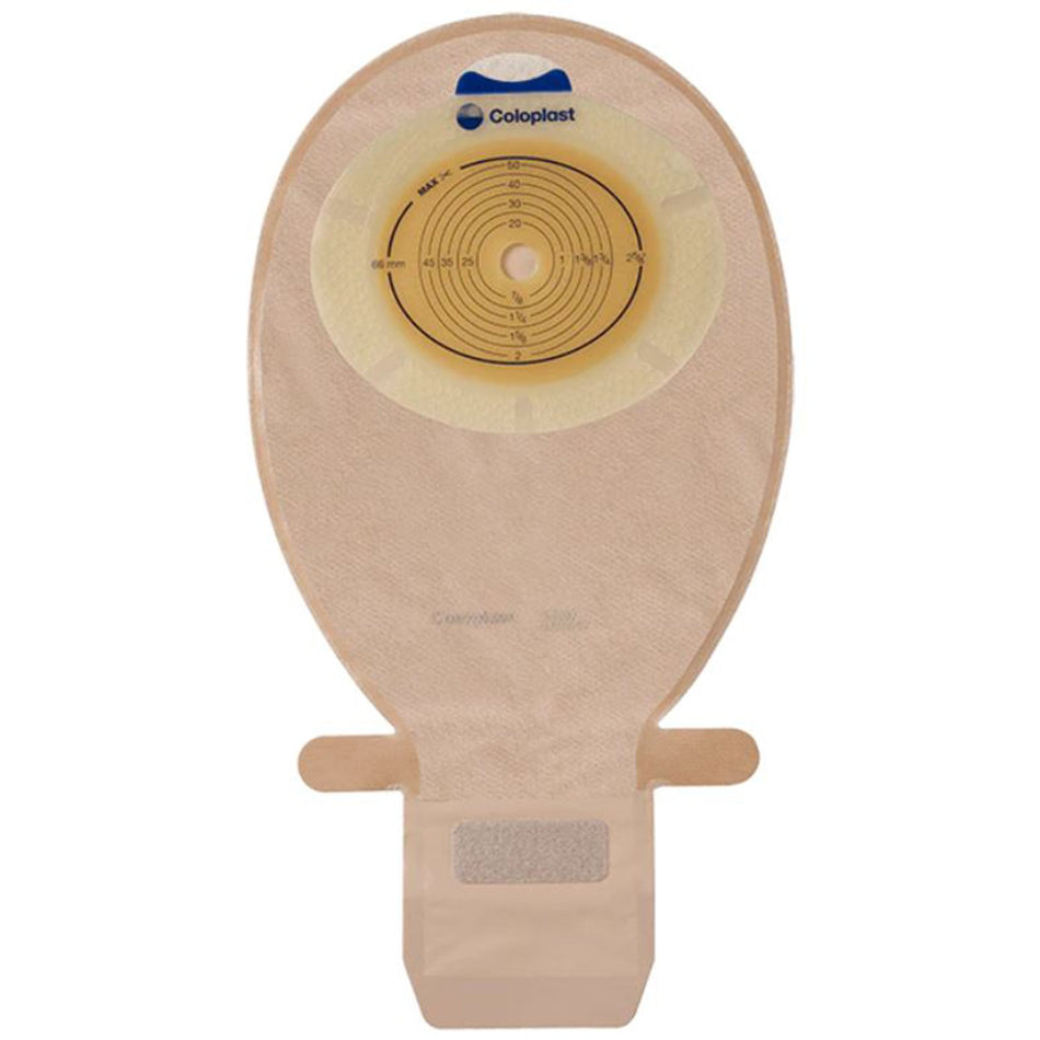 SenSura� One-Piece Drainable Opaque Ostomy Pouch, 11� Inch Length, 1� Inch Stoma-"Ostomy Pouch SenSura� Xpro One-Piece System 11-1/2 Inch Length, Maxi Flat, Pre-Cut 1-1/4 Inch Stoma Drainable"