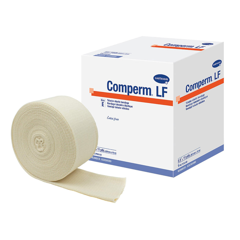 Comperm® LF Pull On Elastic Tubular Support Bandage, 3-1/2 x 11 Yard