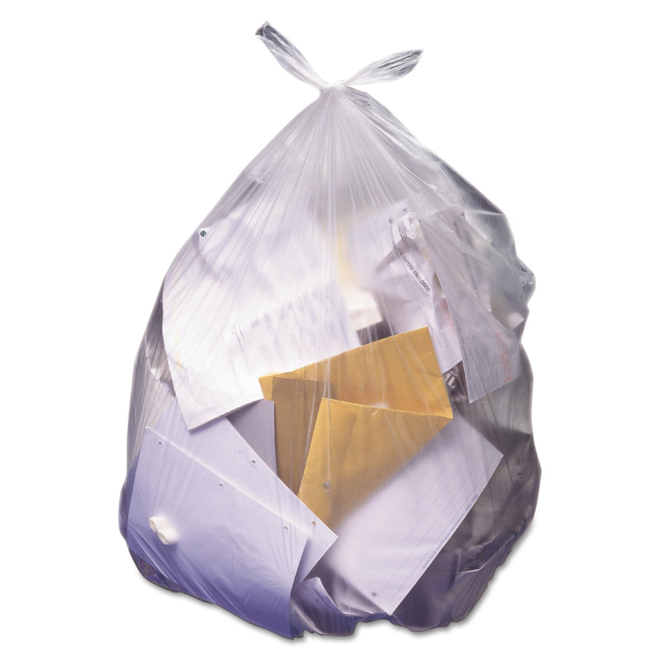 Heritage Standard High Density Trash Bag-Trash Bag Heritage� 45 gal. Natural HDPE 12 Mic. 40 X 48 Inch Star Seal Bottom Flat Pack