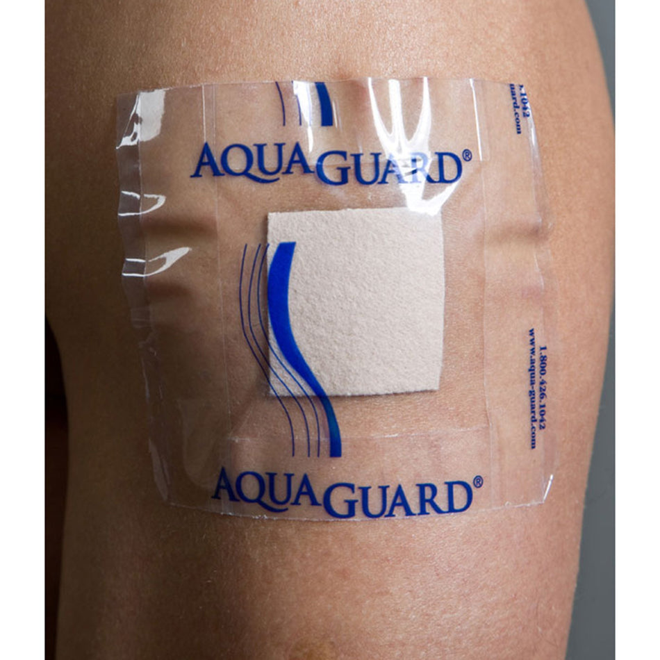 Wound Protector AquaGuard® Shower Sheet Cover 4 X 4 Inch