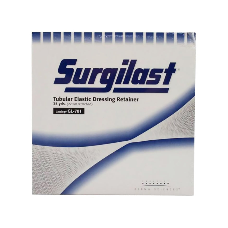 Surgilast� Tubular Elastic Dressing Retainer, Size 1, 25 Yard-Elastic Net Retainer Dressing Surgilast� Tubular Elastic 25 Yard Size 1 White Finger / Toe / Wrist NonSterile