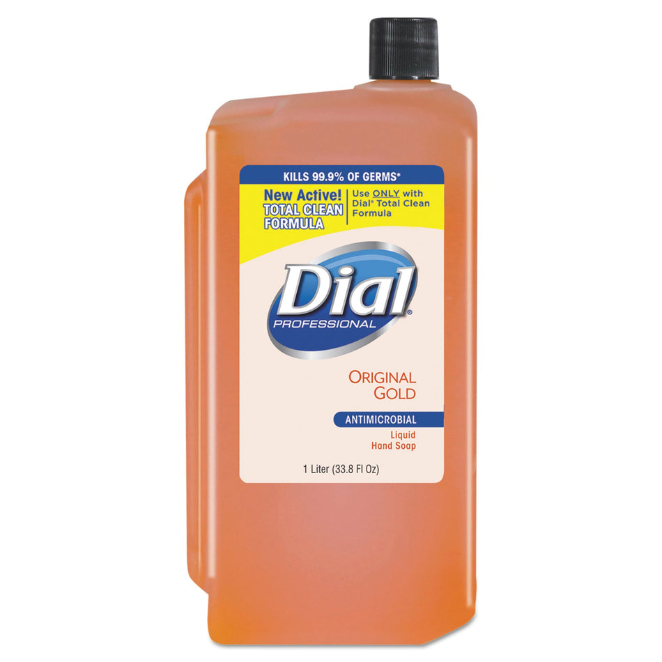 Dial� Antimicrobial Soap 1 Liter Refill Bottle-"Antimicrobial Soap Dial� Professional Liquid 1,000 mL Refill Bottle Floral Scent"