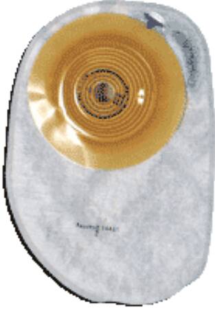 Assura� One-Piece Closed End Transparent Colostomy Pouch, 8� Inch Length, 3/4 to 1� Inch Stoma-"Colostomy Pouch Assura� One-Piece System 8-1/2 Inch Length, Maxi Convex Light, Trim to Fit 3/4 to 1-1/4 Inch Stoma Closed End"