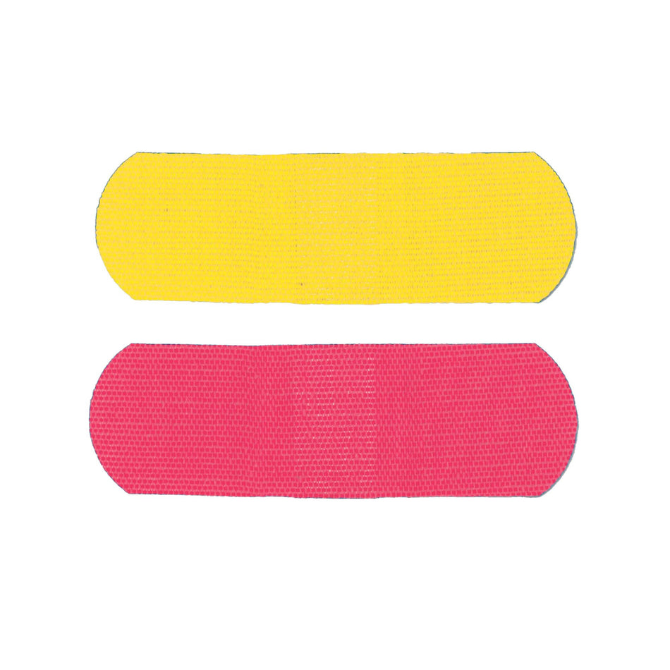 Curity� Neon Adhesive Strip, 3/4 x 3 Inch-Adhesive Strip Curity� 3/4 X 3 Inch Plastic Rectangle Neon Sterile