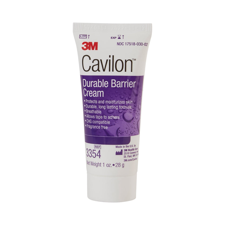 3M Cavilon Skin Protectant, Unscented Cream, 28 Gram Tube-Skin Protectant 3M� Cavilon� 1 oz. Tube Unscented Cream CHG Compatible