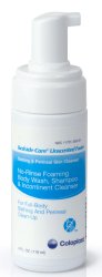 Coloplast Bedside-Care Foam Cleanser, Unscented, Shampoo and Body Wash, 4 ounces-Rinse-Free Shampoo and Body Wash Bedside-Care� 4 oz. Pump Bottle Unscented