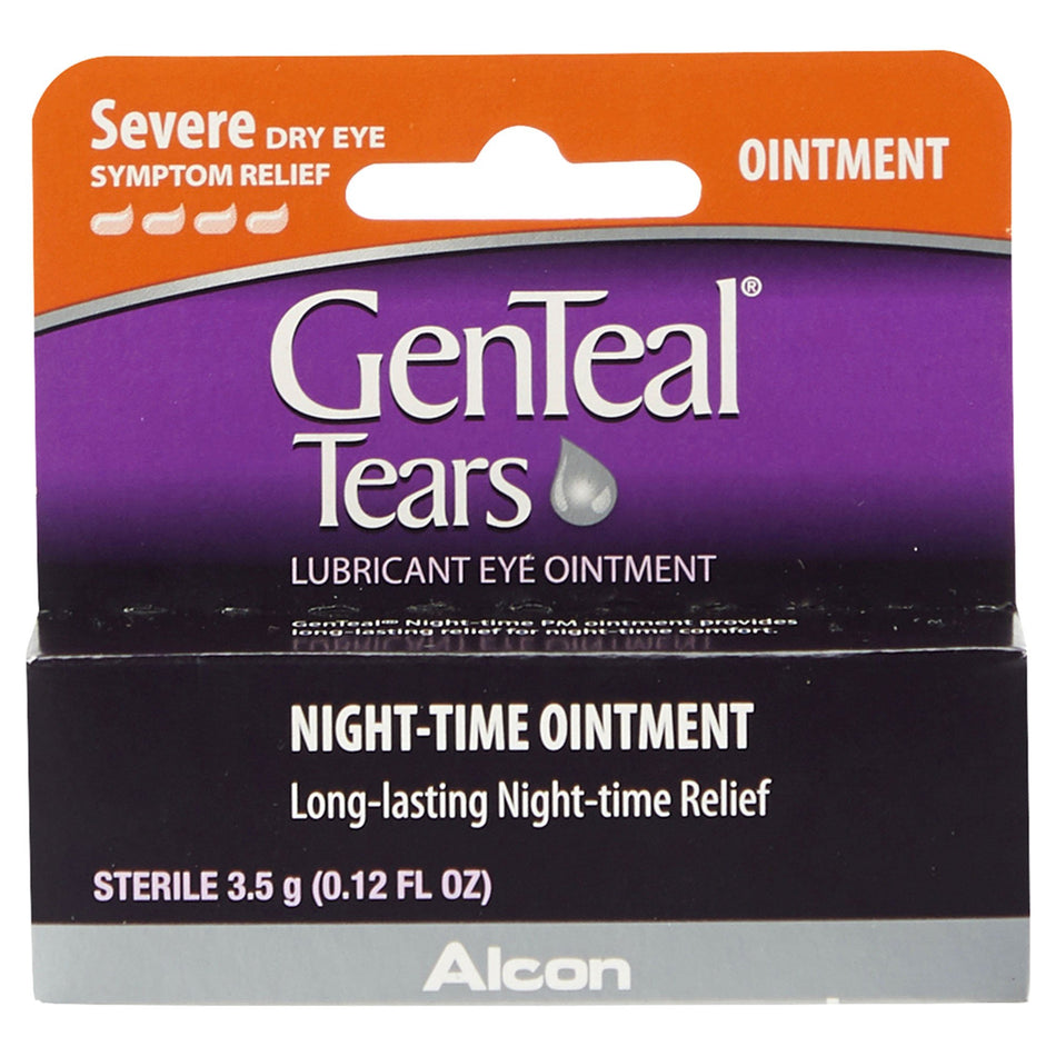 GenTeal� Night-Time Lubricant Eye Ointment Severe Dry Eye Symptom Relief-Eye Lubricant Genteal� P.M. 3.5 Gram Eye Ointment