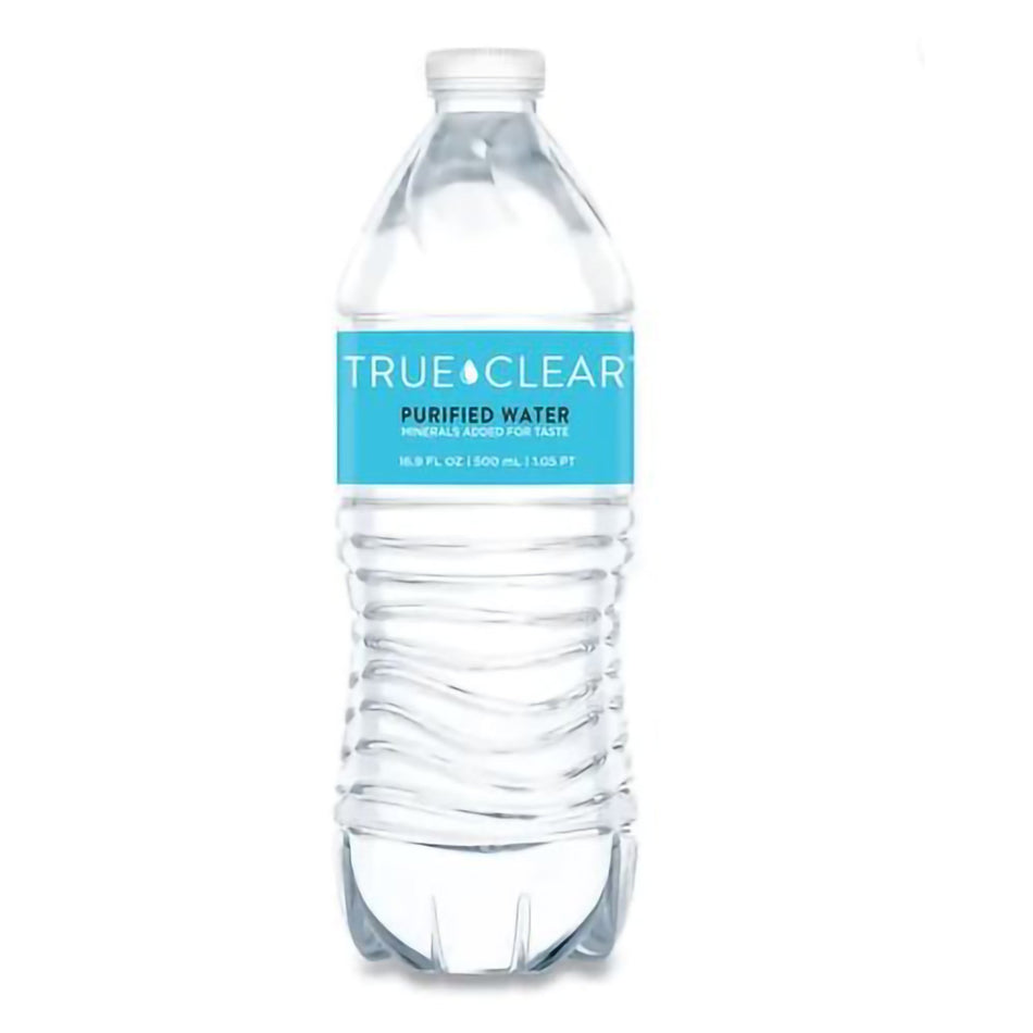 True Clear� Purified Water, 16.9-ounce bottle-Purified Water True Clear� 16.9 oz.