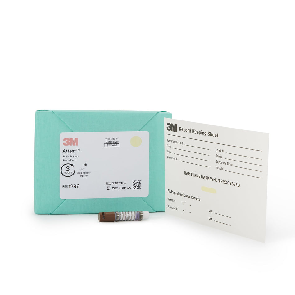 3M� Attest� Rapid Readout Sterilization Biological Indicator Pack-Attest� Rapid Readout Sterilization Biological Indicator Pack Steam